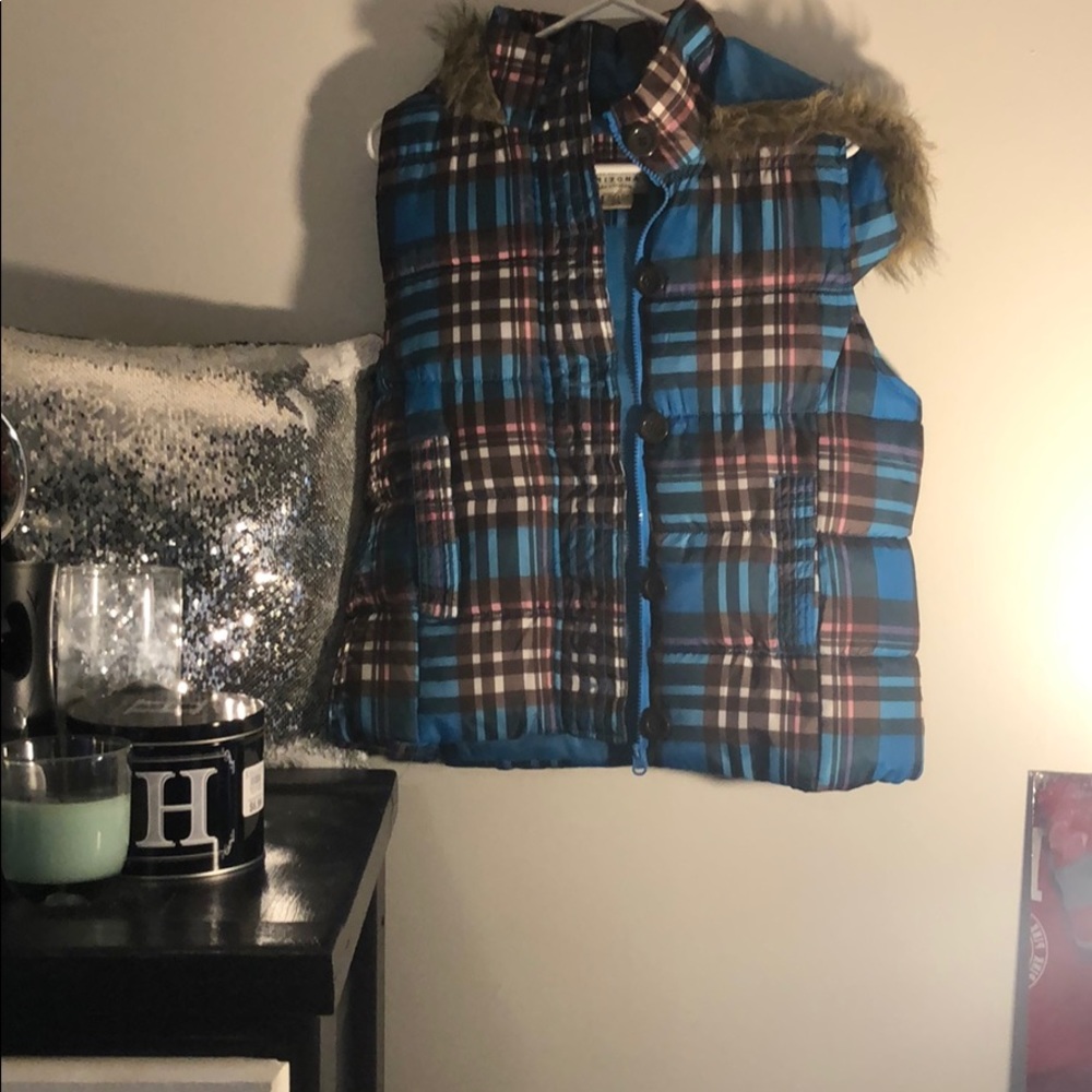 Plaid Vest